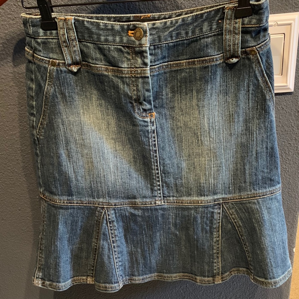 City UNLTD Jean Skirt